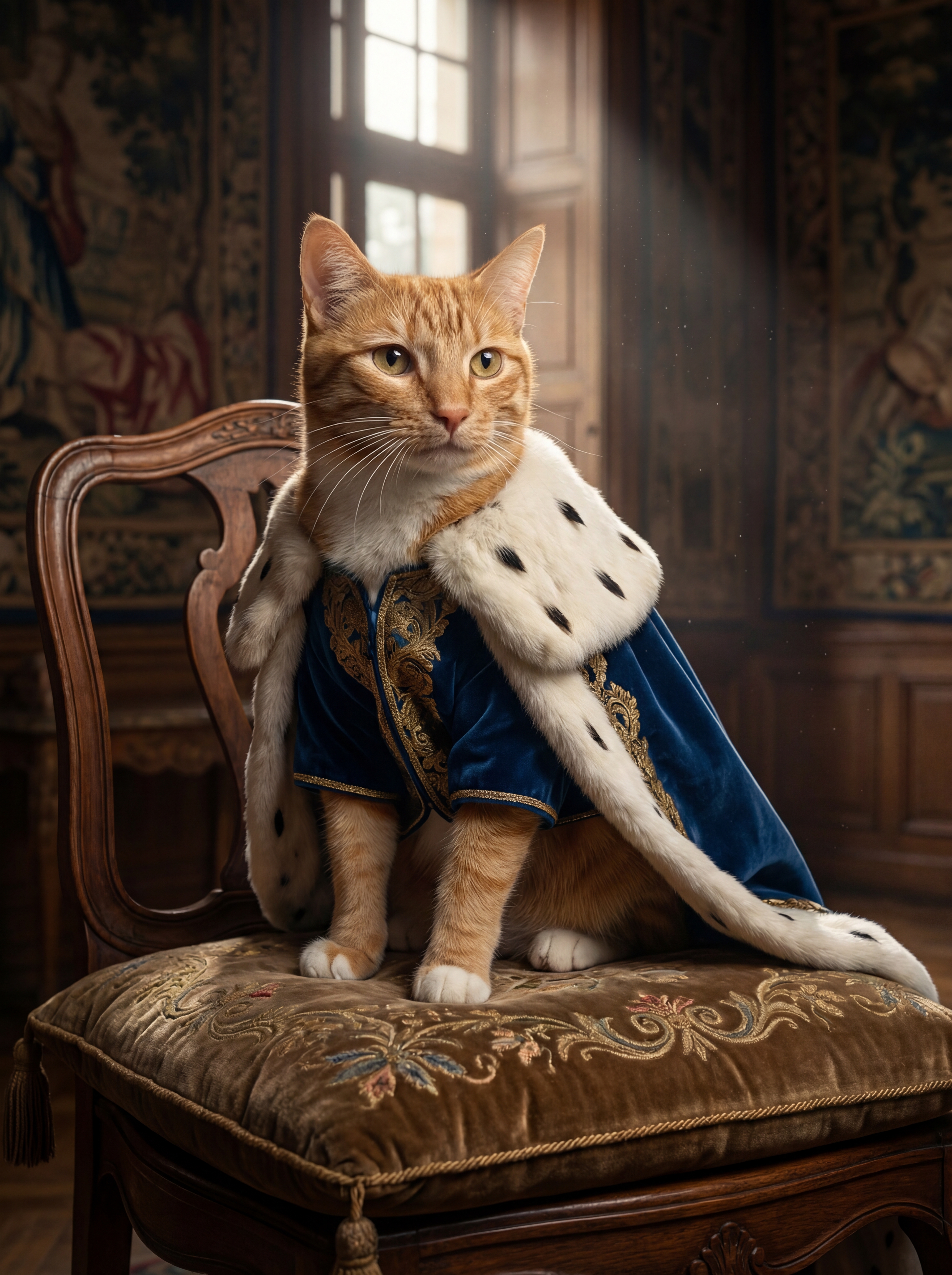 Exemplo de retrato de pet